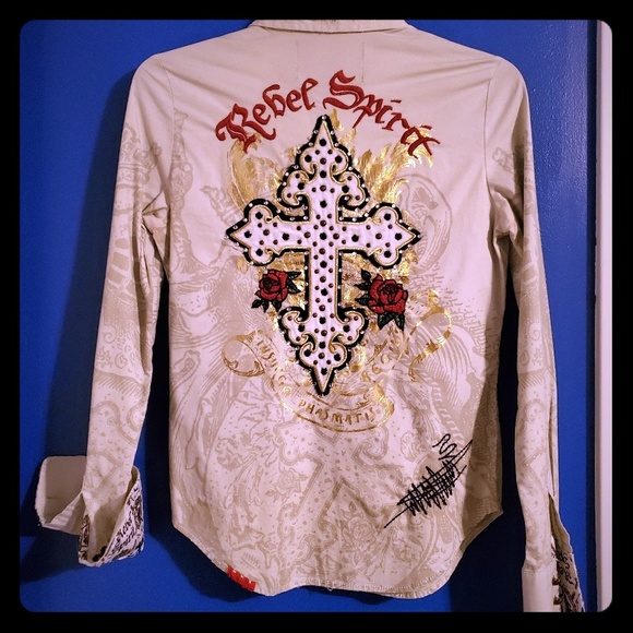 Rebel Spirit Tops - Sold-Rebel Spirit buttondown flashy dress